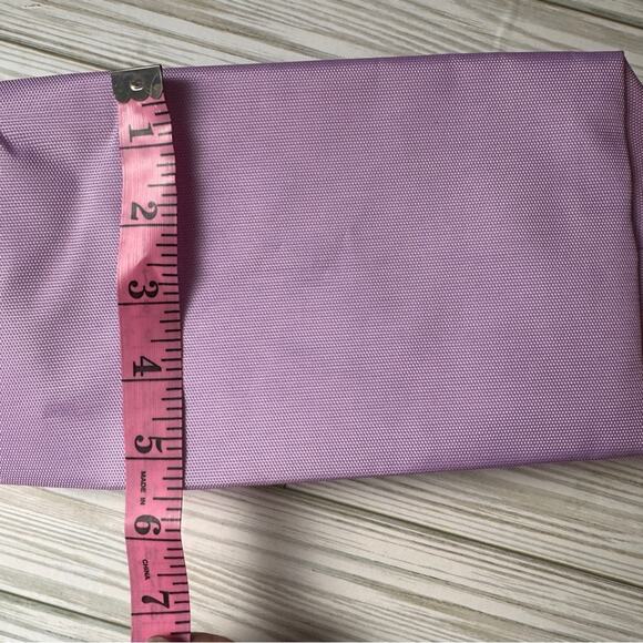 Hello Spring XOXO Zipper Pink and Purple  Makeup beauty Accessory Pouch - Picture 7 of 7